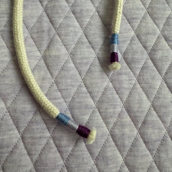 Marine Layer corbet hoodie lavander quilted sz small pockets drawstring womens - Picture 11 of 14